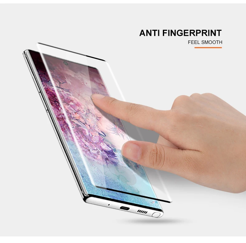 25 шт/лот YIYONG 3D Edge glass для samsung Galaxy Note 10 Plus закаленное стекло Защита экрана для samsung Note 10 9 S S10 glass