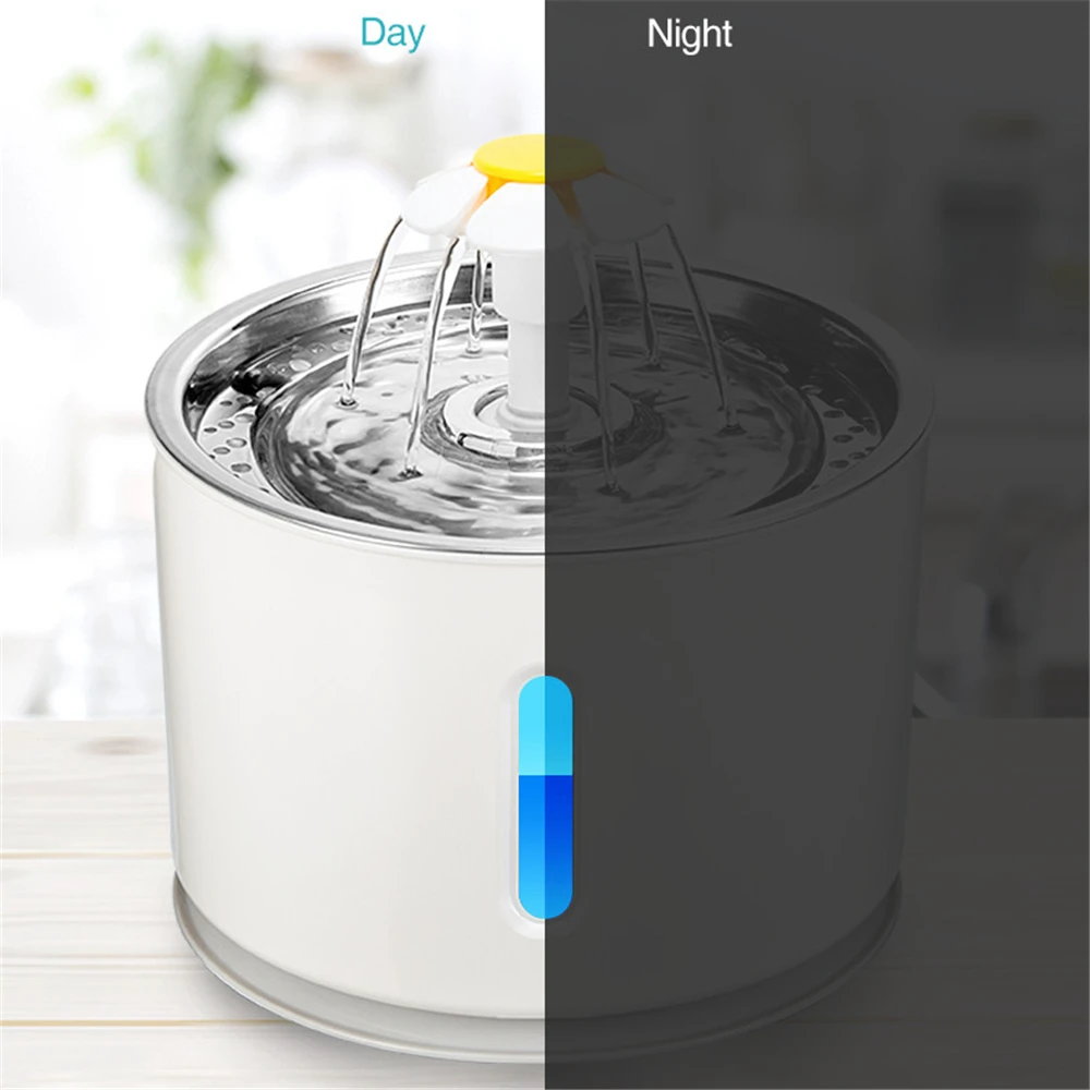 

Auto Cat Fountain Cat Dog Bolw Pet Drinking Water Dispenser Electric Dog Drinking Fountain Cat Feeder Drink Filter USB Powered