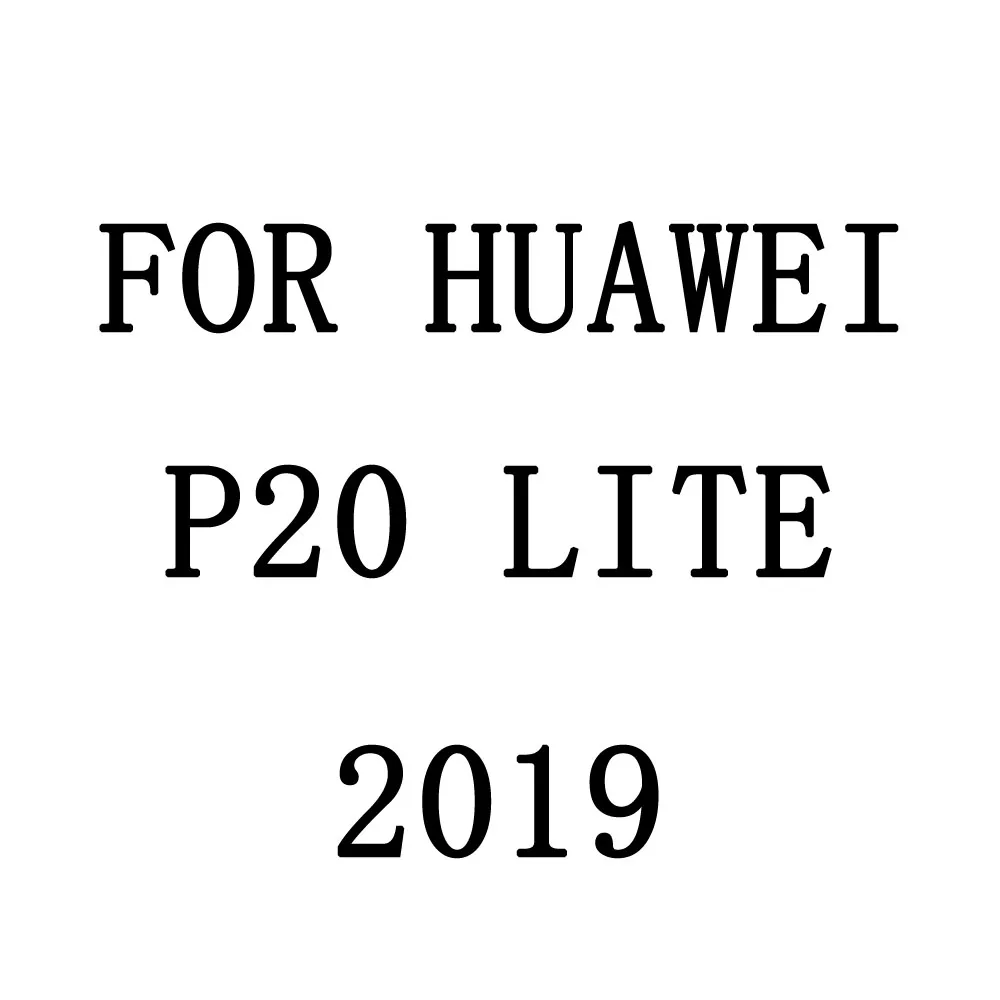 FOR P20 LITE 2019 CAMDEMS 5D 6D 5 шт. защитное закаленное стекло для HUAWEI 9X NOVA 5I P20 LITE P smart z HONOR 20 8S P30 защита экрана - Цвет: FOR P20 LITE 2019