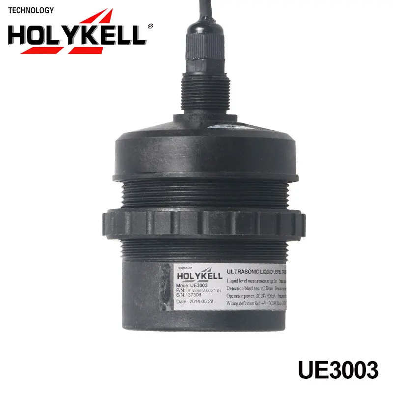 Holykell UE3003 RS485 24VDC Sewage water ultrasonic level sensor level meter 4