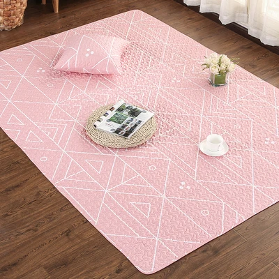 6 Хлопковая Бытовая ткань одеяло для гостиной летний коврик для лазания спальни татами прикроватный детский хлопковый коврик машинная стирка - Цвет: 6