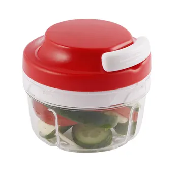 

Hot Convenient Kitchen Food Chopper Dicer Slicer Meat Cutter Mixer Salad Crusher Gadget New
