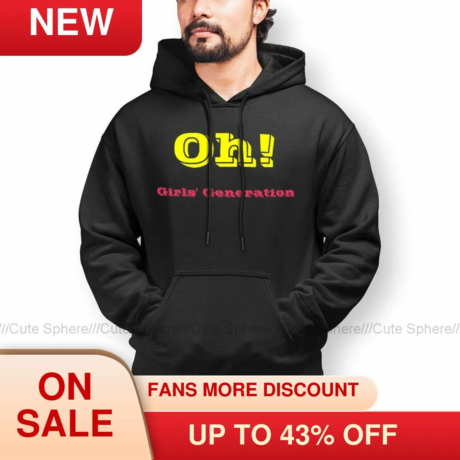 

Popular Kpop Girls Generation Snsd Hoodies Winter Cotton Hoodie Streetwear Long Pullover Hoodie Men Over Size