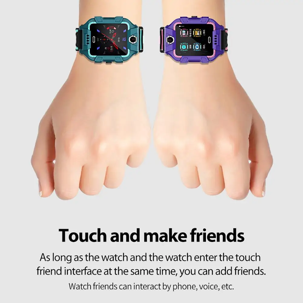 Y99 Children Smart Watch 4G Kids GPS Position Safety Wristband Video Call Bracelet Sports Waterproof Fitness Tracker With Camera