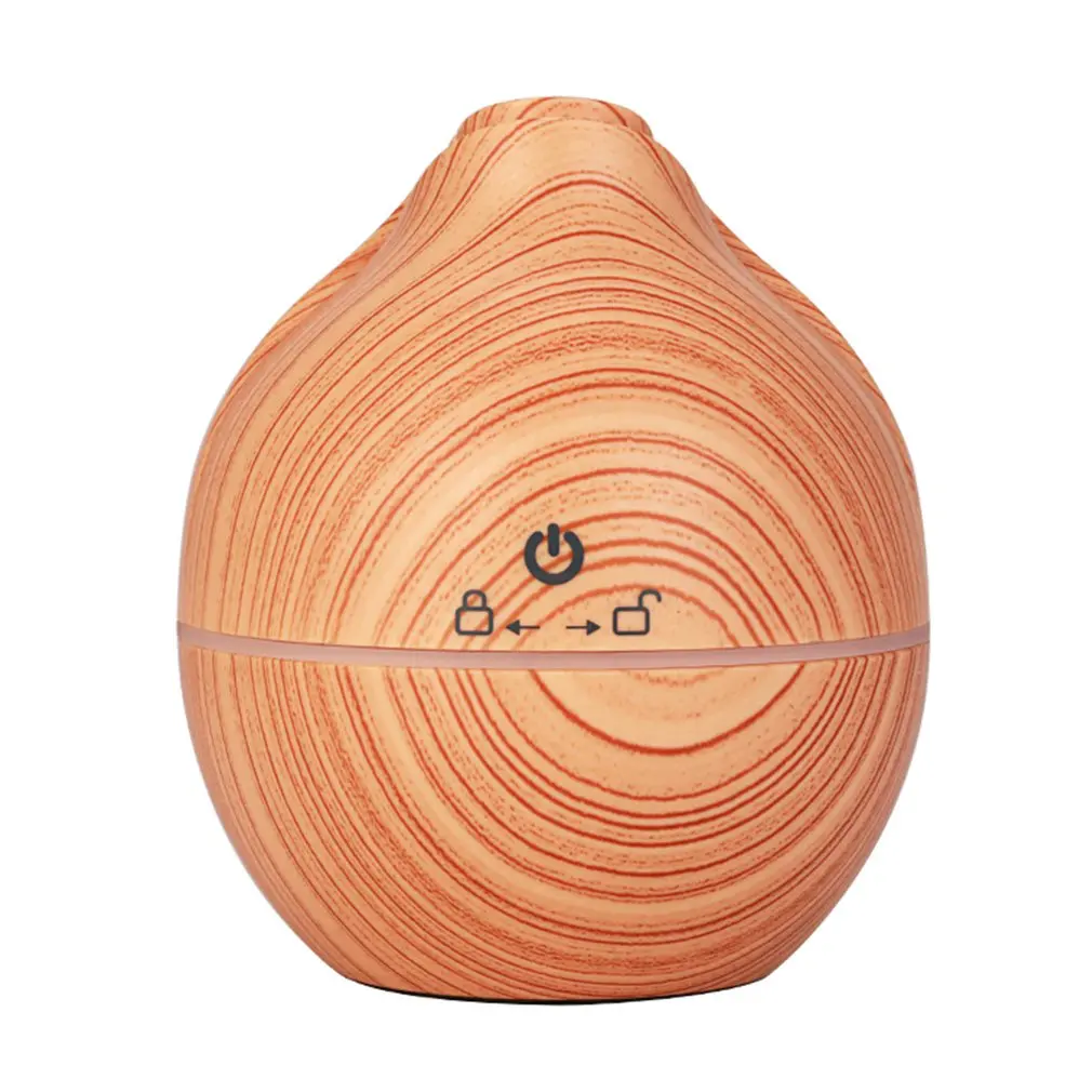 

Beautiful Wood Grain Aroma Humidifier New Humidification Aromatherapy Machine Household Creative Flower Bud Humidifier Dropship