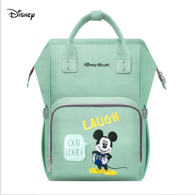Сумка для подгузников disney, водонепроницаемая сумка для мамы, сумка для коляски для беременных, рюкзак для мам, сумка для кормления, сумка для ухода за ребенком, большая емкость - Цвет: 4