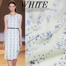 Тростниковая набивная 65% шелковая 35% льняная ткань для женского платья шириной 114 см 15momme ткань для рукоделия шитья 19 Весна Лето Новинка распродажа Горячая Распродажа