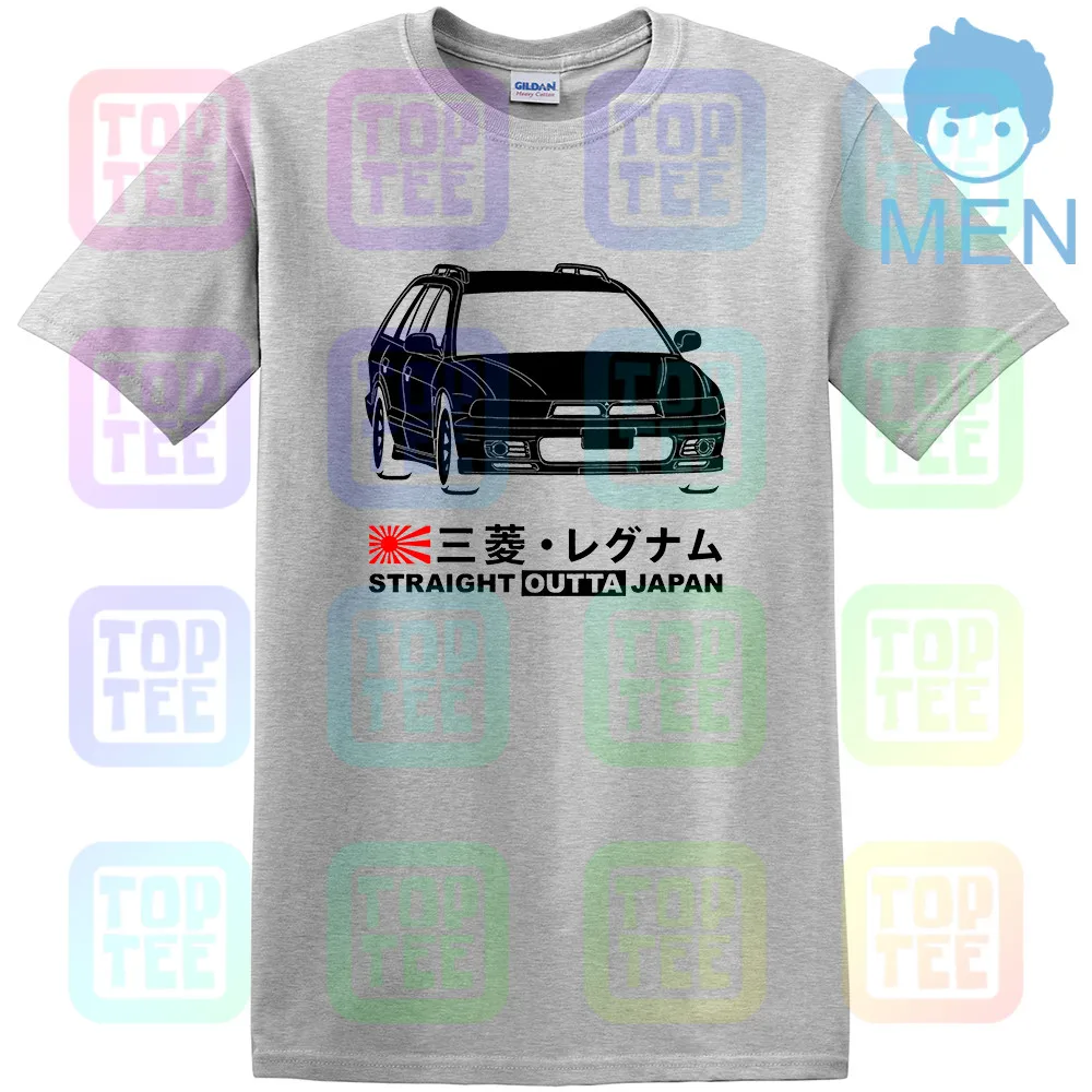GT-shirt Mitsubishi Legnum VR-4 EC5W '96-'98 футболка - Цвет: Серый