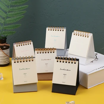 

2021 Mini Desk Calendar Desktop Calendar Daily Schedule Table Planner