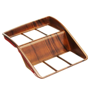 

Auto Headlight Switch Trim Replacement Parts Car Peach Wood Grain Plastic