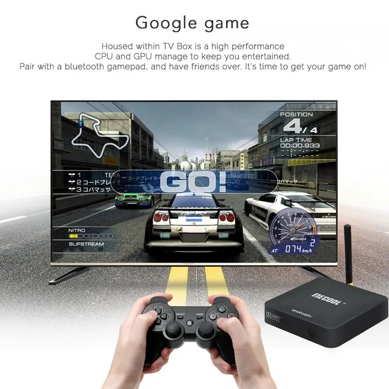 MECOOL KM8 A tv Android 9,0 Smart tv Box Google Голосовое управление Amlogic S905X 2 Гб ОЗУ 16 Гб ПЗУ Android ТВ приставка Bluetooth телеприставка