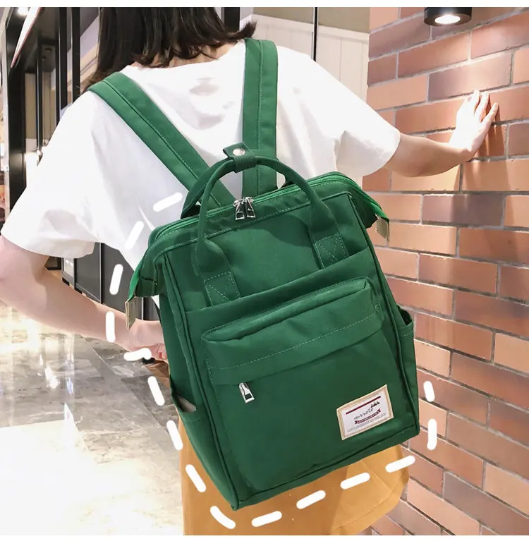 Backpacks For School Teenagers Girls Cute Ring Bag Designer Travel Laptop Backpack Women Notebook Back Pack Patchwork Bagpack