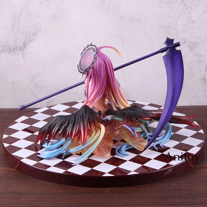 Аниме Нет игры нет жизни Zero Jibril Great War Ver. 1/7 Масштаб ПВХ фигурка Коллекционная модель игрушки