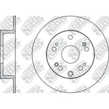 Диск тормозной HONDA ACCORD 2.4 08- задний D=305мм. NIBK RN1407