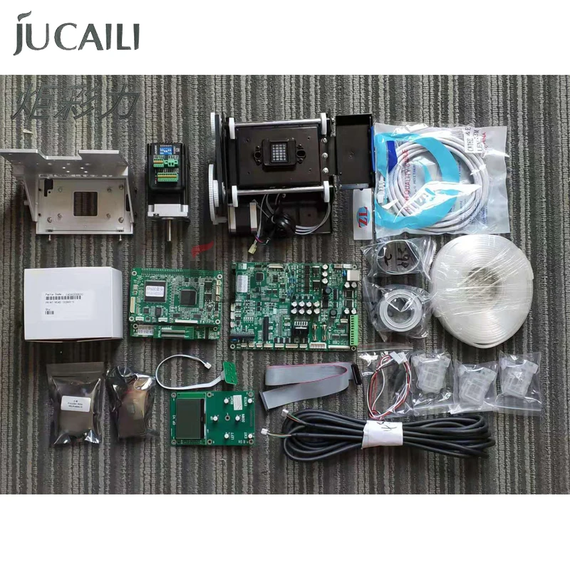 Jucaili широкоформатная печатная плата Маленький Комплект для dx5 dx7 конвертировать в xp600 одноголовная плата набор