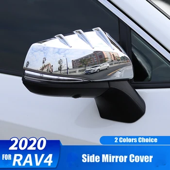 

Rearview Side Mirror Cover Cap For Toyota Rav4 RAV 4 2019 2020 Car Accessories