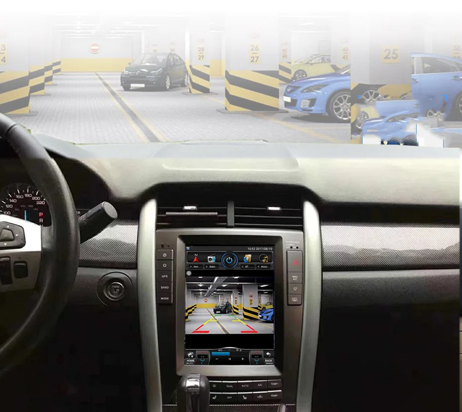 Четырехъядерный Android 8,0 Автомобильный gps навигатор стерео радио для Ford edge 2011 2012 2013 Телец wifi mirrorlink a/c bluetooth