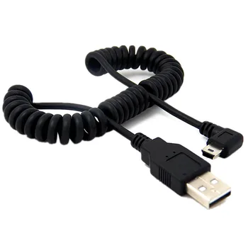 

3ft Flexible Spending Turn Right Universal USB / Mini USB Charging Cable Electronic Gadgets