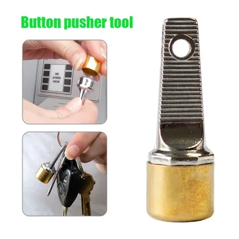 

Button Pusher Tool Personal Doorbells Keep Hands Clean Keychain Accessory Public Space Portable Protective Gas Pumps Non-