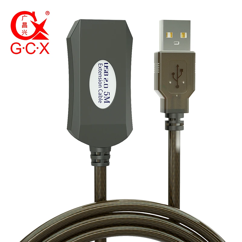 USB 2 0 кабель для передачи данных Папа мама Активный ретранслятор удлинитель с IC