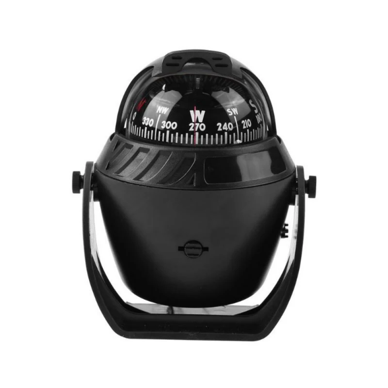 Высокоточный поворотный компас светодиодный фонарь навигационный Компас для лодки электронный автомобильный компас черный для морской лодки#1
