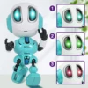 Smart Talking Robot Toy DIY USB Electric Toy Colorful LED Eyes Intelligent Robots Gifts Toys For Children 2