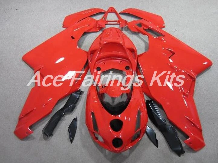 Полный Мотоцикл Обтекатели для Ducati 749 999 2003 2004 03 04 Комплект кузова ABS пластик Cowlings кузов красный