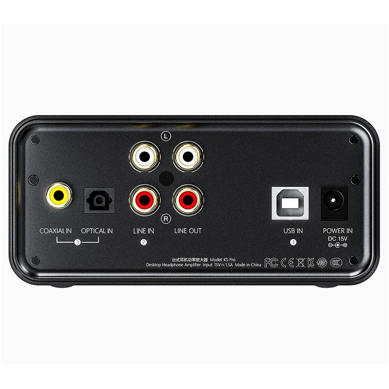 FiiO K5 Pro HiFi аудио усилитель AK4493EQ 768 к/32 бит DSD декодирование Deskstop AMP PCM DAC коаксиальный RCA вход, DAC