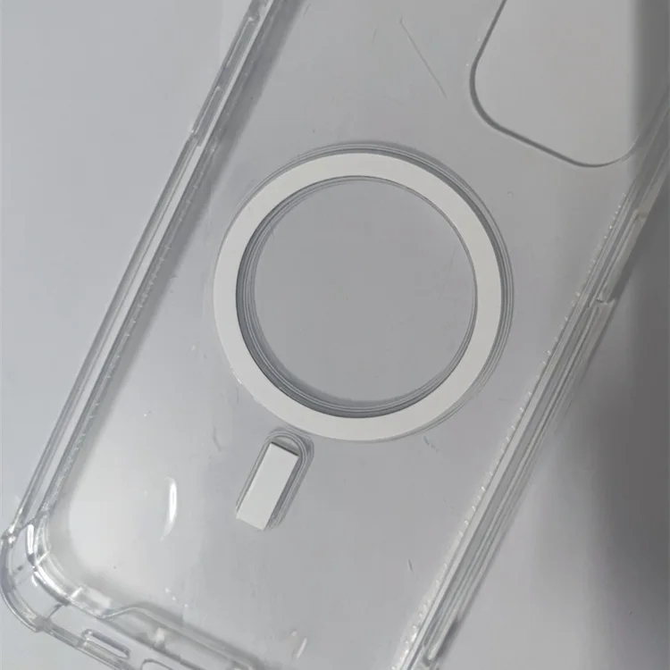 5pcs  MagSafe Case Transparent CellPhone Cover For