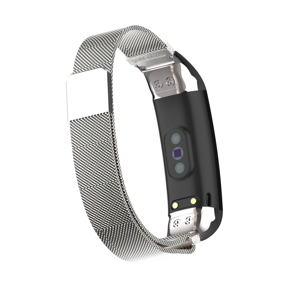 Миланская петля ремешок для huawei Honor Band 4 Band 5 браслет из нержавеющей стали спортивный фитнес ремешок для Honor Band 5 Band 4