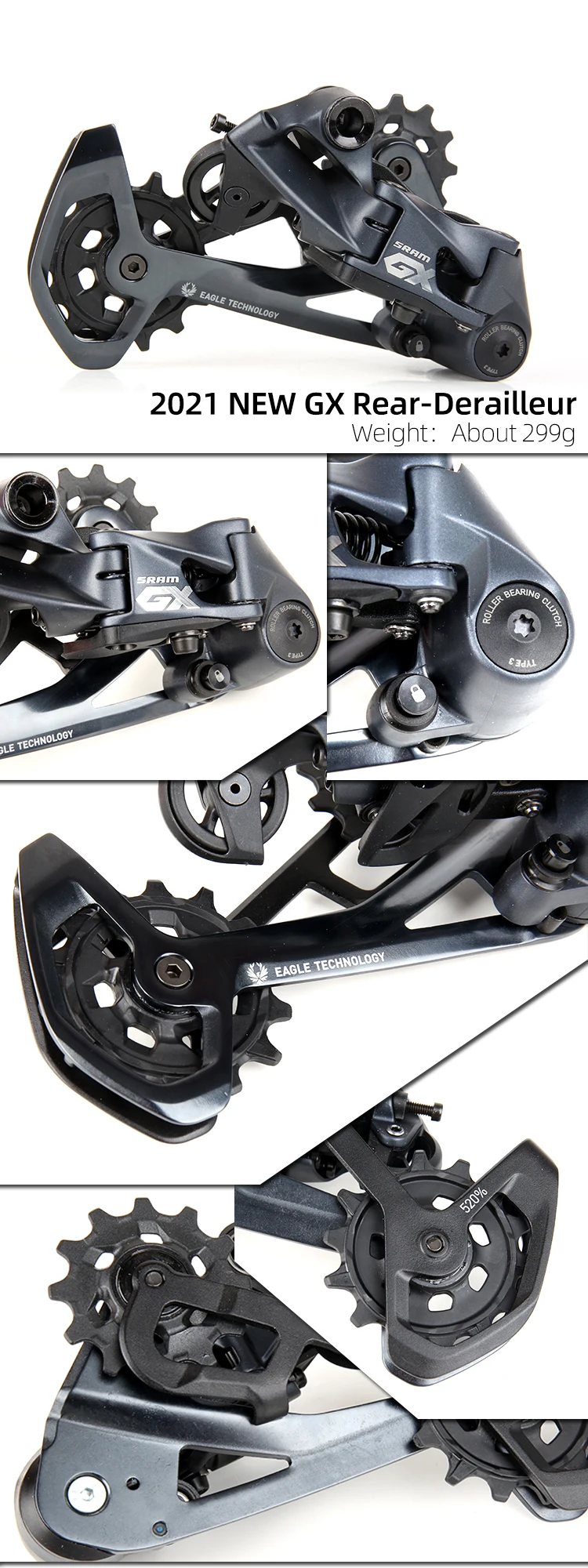 2021 NEW SRAM GX EAGLE 1x12 12 Speed Groupset DUB Kit 32T