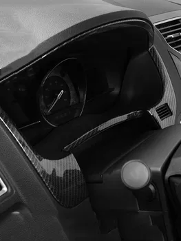 

Carbon ABS Mode Switch Decorative Frame cover For Ford Explorer 2016 2017 Carbon ABS InteriorDecoration Trim 1 Piece