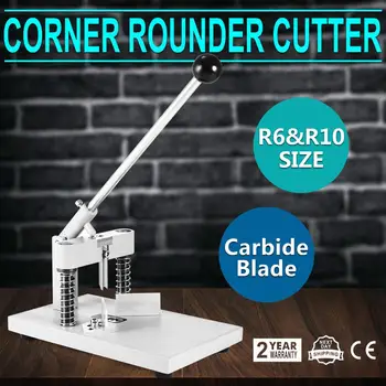 

Corner Rounder Cutter Cutting Machine Paper Punch R6 R10 Cards Books Package