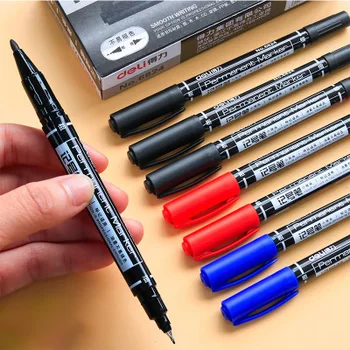 

TouchFIVE Color Markers Manga Drawing Markers Pen Alcohol Based Sketch Felt-Tip Oily Twin Brush Pen Art Supplies Black Blue Red