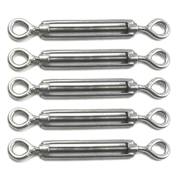 

M5 Stainless Steel 304 Eye & Eye Turnbuckle (M5, 5PCS)