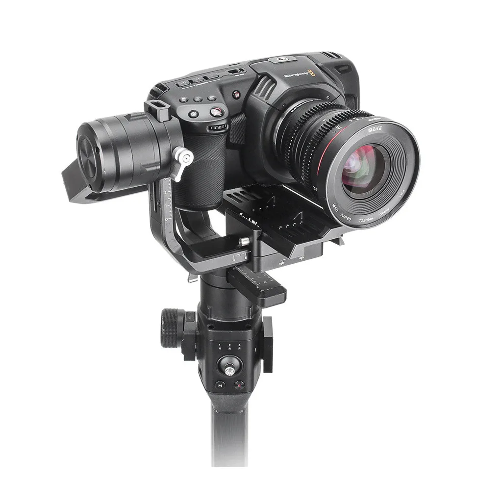 Офсетная пластина для камеры из алюминиевого сплава для камеры DJI Ronin-S 4 K, дополнительная пластина для вывиха пространства, аксессуары для камеры#823