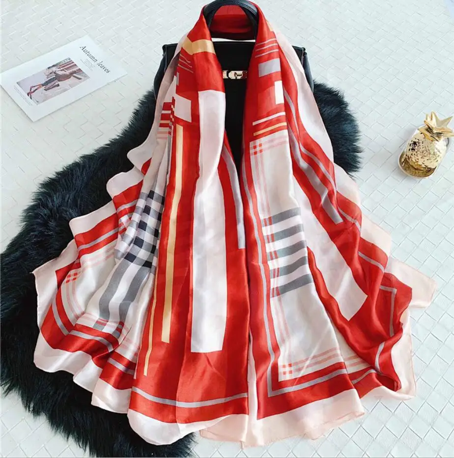Женский шарф bufanda de Invierno para mujer bufanda cuadrada para chica chal шаль шарфы - Цвет: 09