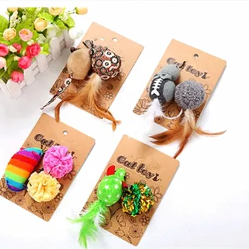 

Mice Animal Cat Toys Catnip Interactive Cat Ball Pet Products Kitten toys Cat Supplies Cat toy