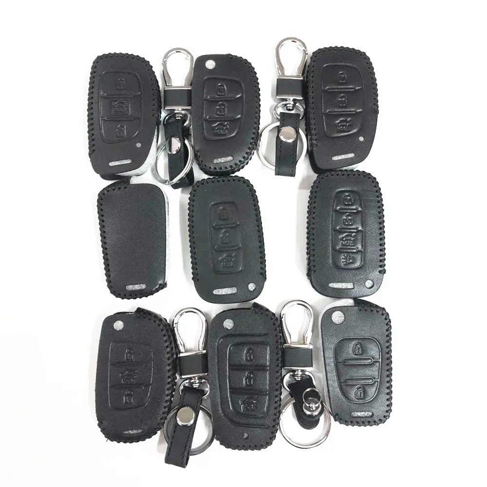 Чехол для ключей для hyundai ix35 iX45 Creta ix25 i20 i30 Sonata верна Солярис HB20 Elantra Accent SantaFe Veracruz Mistra Tucson V