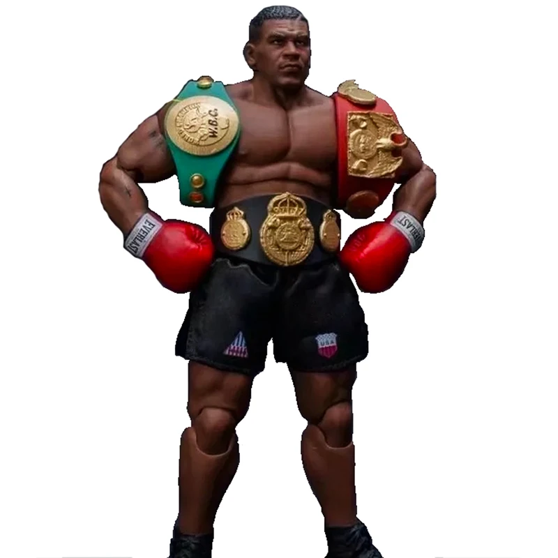 1/12 шкала 19 см сильный человек боксер, боксерские чемпионы Mike Tyson ручной работы Украшение подвижная фигурка-Модель Кукла подвижный