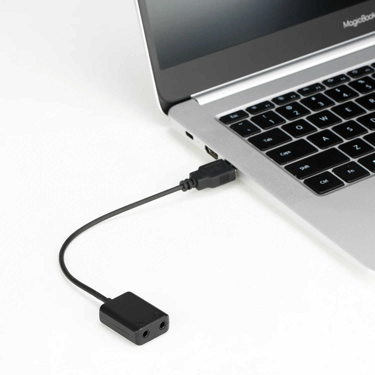 BOYA BY-EA2/EA2L USB 외부 사운드 카드 데스크탑 노트북 USB 3.5mm 헤드셋 마이크 오디오 박스 어댑터 액세서리