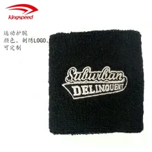 Спортивные Напульсники, Трикотажные Хлопковые женские спортивные Напульсники для бега, поглощающие пот, спортивные Напульсники, напульсники из чистого хлопка, Customiz