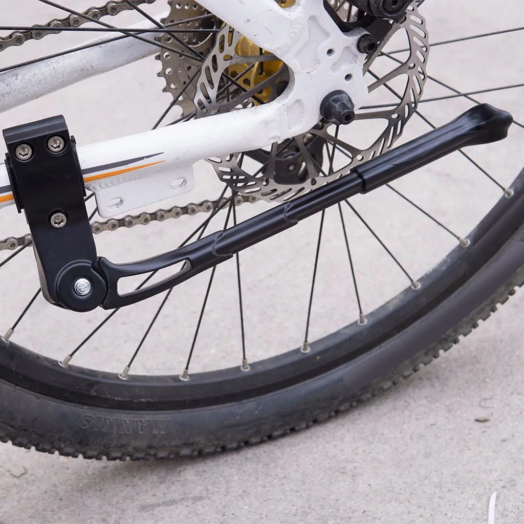 Легкий велосипед Kickstand Велоспорт Сплав регулируемый длинный стенд для 22-27 дюймов# NN929