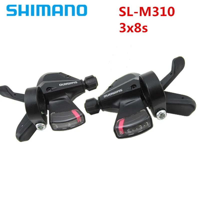 SL-M310 24speed SHIMANO Altus M310 мини Декодер каналов кабельного телевидения 7 8 Скорость 21С 24s MTB велосипеда FD-M310 спереди/RD-M310 задний переключатель/SL-M310 весла ST-M310 опционально - Цвет: SL-M310 24speed