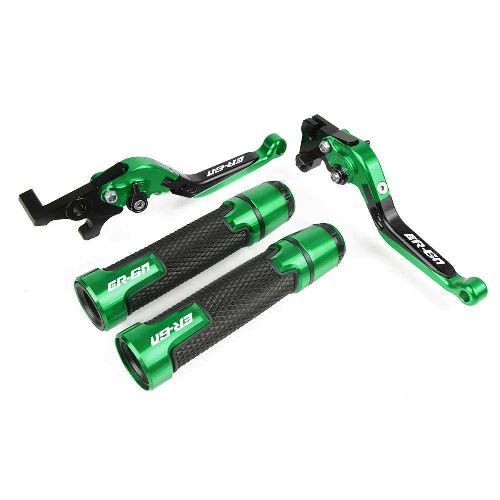 Регулируемая складная ручка рычага сцепления тормоза для Kawasaki ER 6N ER6N 2009 2017 2010 2011