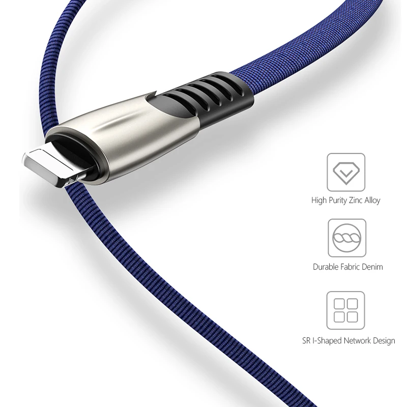 Быстрая зарядка 3A Micro USB кабель для iPhone huawei samsung мобильный телефон type-C 1 м зарядный Шнур кабель для телефона Android быстрое зарядное устройство