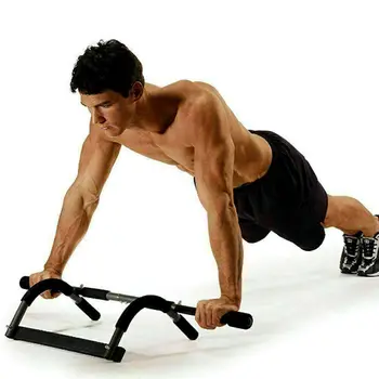 

Indoor Horizontal Bar Adjustable Fitness Equipments Stainless Steel Horizontal Bar Multi-Functional Pull Up Bar Wall Chin Up Bar