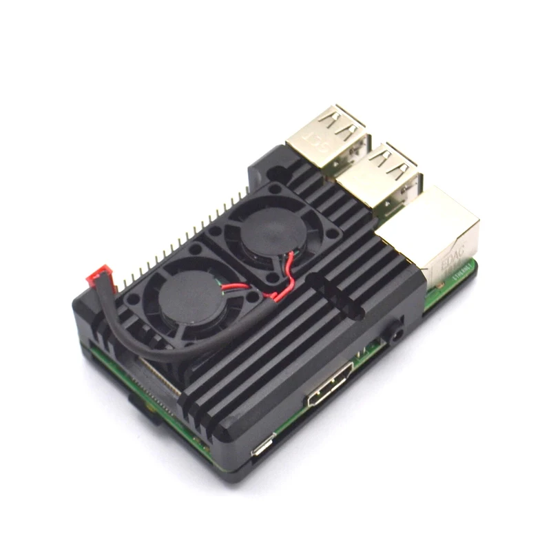 1 комплект Raspberry Pi общий охлаждающий корпус из алюминиевого сплава для pi 2B/3B/3B