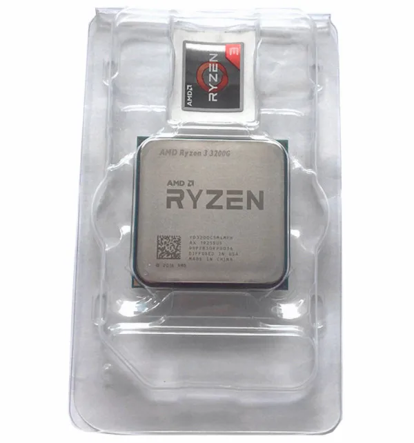 Процессор AMD Ryzen 3 3200G R3 3200G 3,6 GHz Quad-Core Quad-hilo 65W cpu procesador L3 = 4M amenchufe AM4 sin ventilador