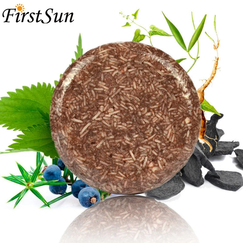 Полигональный шампунь с многоцветным затемнением для волос 100% контроль жирности